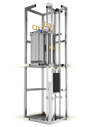 背包架结构家用电梯 背包架结构家用电梯